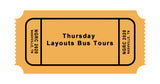 4 Thursday: Bus Tour-Layouts & Lunch