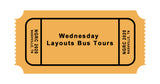 3 Wednesday: Bus Tour-Layouts & Lunch